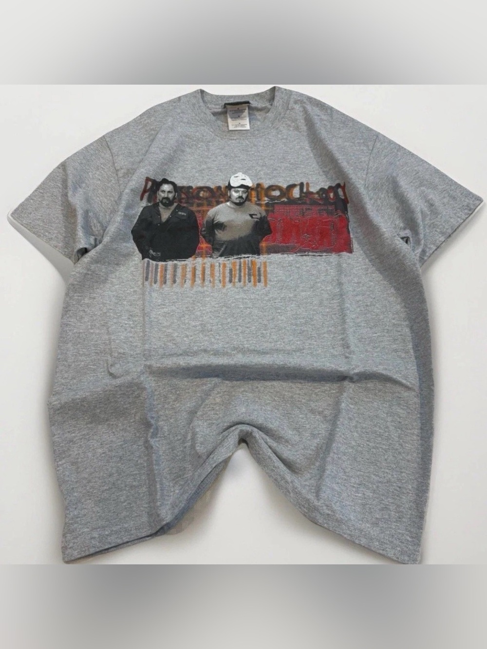 Vintage Trailer Park Boys T-Shirt Size Medium Prison Hockey Gray Showcase Canada